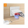 MCDODO punjač sa tri USB porta i digitalnim ekranom za Apple iPhone / iPad / iPod - bijela