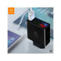 MCDODO punjač sa tri USB porta i digitalnim ekranom za Apple iPhone / iPad / iPod - crna