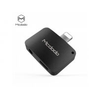 MCDODO adapter s Lightning i jack 3.5 konektorom za Apple iPhone - crna