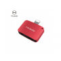 MCDODO adapter s Lightning i jack 3.5 konektorom za Apple iPhone - crvena