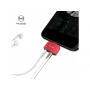 MCDODO adapter s Lightning i jack 3.5 konektorom za Apple iPhone - crvena