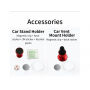 MCDODO dodatak za magnetni držač telefona za Apple iPhone - magnetna pločica / samoljepljiva naljepnica / krpica za čišćenje