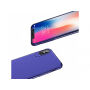 MCDODO zaštitna maskica s plastičnim uzorkom za Apple iPhone XS / iPhone X - plava