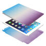 Smart futrola / maska u duginim bojama s funkcijom mirovanja i postoljem za Apple iPad 9.7" (2017) / iPad 2018 - ljubičasto-plavo