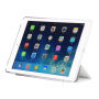 Smart futrola / maska u duginim bojama s funkcijom mirovanja i postoljem za Apple iPad 9.7" (2017) / iPad 2018 - crno-bijelo