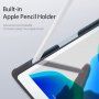 DUX DUCIS futrola s tipkovnicom, dodirnom pločicom i prostorom za Apple Pencil za iPad 10,2" (2019-2021) / Air 3 (2019) / Pro 10,5" - crno