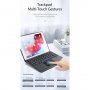 DUX DUCIS futrola s tipkovnicom, dodirnom pločicom i prostorom za Apple Pencil za iPad 10,2" (2019-2021) / Air 3 (2019) / Pro 10,5" - crno