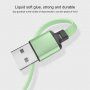 3v1 uvlaćivi kabel za podatke i punjenje USB-A / USB-C / Lightning / micro USB za iPhone / iPad / iPod / AirPods - 1 m - crveni