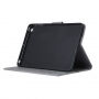 Futrola s motivom leptira i prostorom za kartice za iPad mini 1 / 2 / 3 - siva