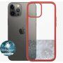 PanzerGlass ClearCase Antibakterijska maskica za Apple iPhone 12 Pro Max - crveni