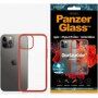 PanzerGlass ClearCase Antibakterijska maskica za Apple iPhone 12 Pro Max - crveni