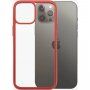 PanzerGlass ClearCase Antibakterijska maskica za Apple iPhone 12 Pro Max - crveni