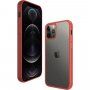 PanzerGlass ClearCase Antibakterijska maskica za Apple iPhone 12 Pro Max - crveni