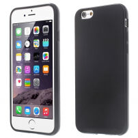 Svjetlucava gel maskica za Apple iPhone 6 / 6S - crna