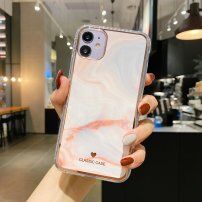 Maskica otporna na udarce s mramornim uzorkom za iPhone 11 Pro - svijetli koralj