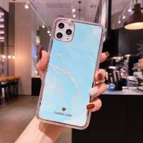 Maskica otporna na udarce s mramornim uzorkom za iPhone 11 Pro Max - Svijetloplav