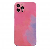 Silikonska zaštitna maskica za iPhone 12 Pro - ružičasto-ljubičasta