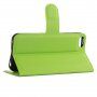Flip futrola kožne teksture za iPhone 5 / 5S / SE (2016) - zeleno