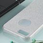 Šljokasta maskica za iPhone 5 / 5S / SE (2016) - srebrni