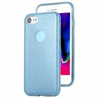 Šljokasta maskica za iPhone 7 / 8 / SE (2020/2022) - plavi