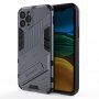 Odolný zaštitna maskica sa stalkom za iPhone 11 Pro - sivi