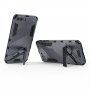 Odolný zaštitna maskica sa stalkom za iPhone 7 Plus / 8 Plus - sivi