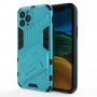 Odolný zaštitna maskica sa stalkom za iPhone 11 Pro - plavi