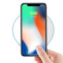 HAMTOD elegantni bežični QI punjač za Apple iPhone - bijela