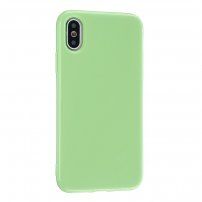 Zaštitna silikonska maskica za iPhone XR - svjetlo zeleni