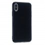 Zaštitna silikonska maskica za iPhone XS Max - crni