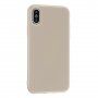 Zaštitna silikonska maskica za iPhone XS Max - bež