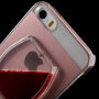 Plastična maskica s motivom čaše vina za Apple iPhone SE (2016) / 5S / 6