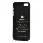 MERCURY GOOSPERY zaštitna blještava maskica za iPhone 5 / 5S / SE (2016) - crni