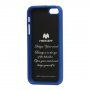 MERCURY GOOSPERY zaštitna blještava maskica za iPhone 5 / 5S / SE (2016) - plavi