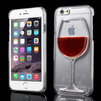Maskica s motivom čaše vina za Apple iPhone 6 / 6S