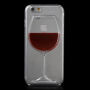 Maskica s motivom čaše vina za Apple iPhone 6 / 6S