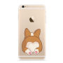 Maskica od meke plastike za Apple iPhone 6 / 6S - corgi