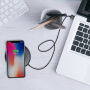 BASEUS bežični QI punjač u obliku krafne za Apple iPhone - crna