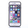 Zaštitna maskica s drvenim dizajnom za Apple iPhone 6 Plus / 6S Plus - siva