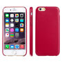 Zaštitna maskica od meke plastike za Apple iPhone 6 Plus / 6S Plus - crvena
