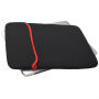 Dvostrana neoprenska omotnica za iPad do 11" / MacBook do 12" - crvena / crna