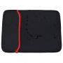 Dvostrana neoprenska omotnica za iPad do 11" / MacBook do 12" - crvena / crna