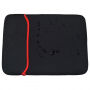 Dvostrana neoprenska omotnica za MacBook Pro 17" - crvena / crna