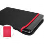 Dvostrana neoprenska omotnica za MacBook Pro 17" - crvena / crna