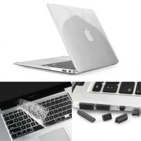 ENKAY maskica sa zaštitom tipki i pokrivačem za MacBook Air 13" (A1237, A1304, A1369)