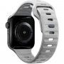 Nomad Sport Strap silikonski remen za Apple Watch Ultra 49mm / 46mm / 45mm / 44mm / 42mm - sivi