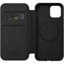 Nomad Rugged Folio kožna flip futrola s MagSafe za iPhone 12 / 12 Pro - crno