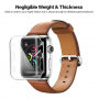 Futrola sa zaštitom ekrana za Apple Watch 38mm - prozirna