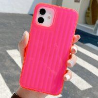 Naborana neonska maskica za iPhone 12 Pro Max - ružičasti