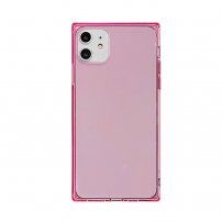 NXE zaštitna maskica s ojačanim kutovima za iPhone 12 mini - ružičasti